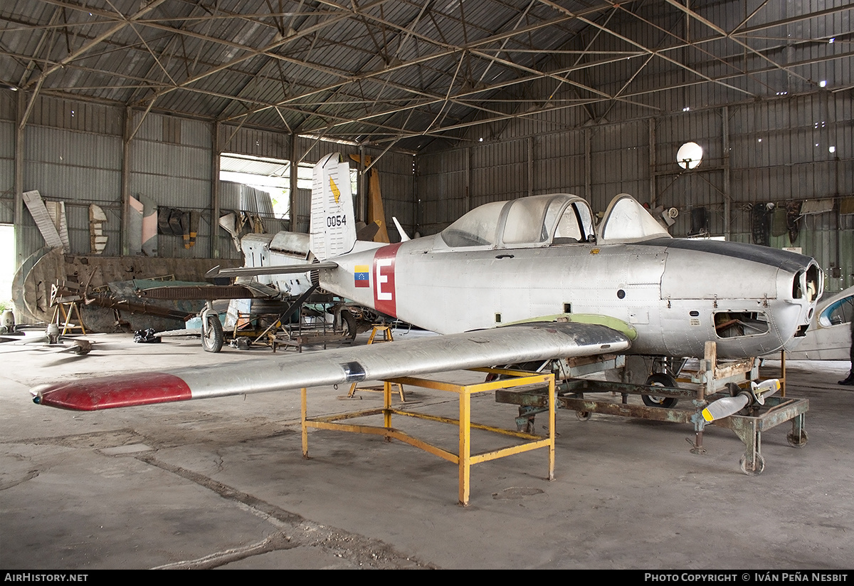 Aircraft Photo of 0054 | Beech VT-34A Mentor | Venezuela - Air Force | AirHistory.net #271332