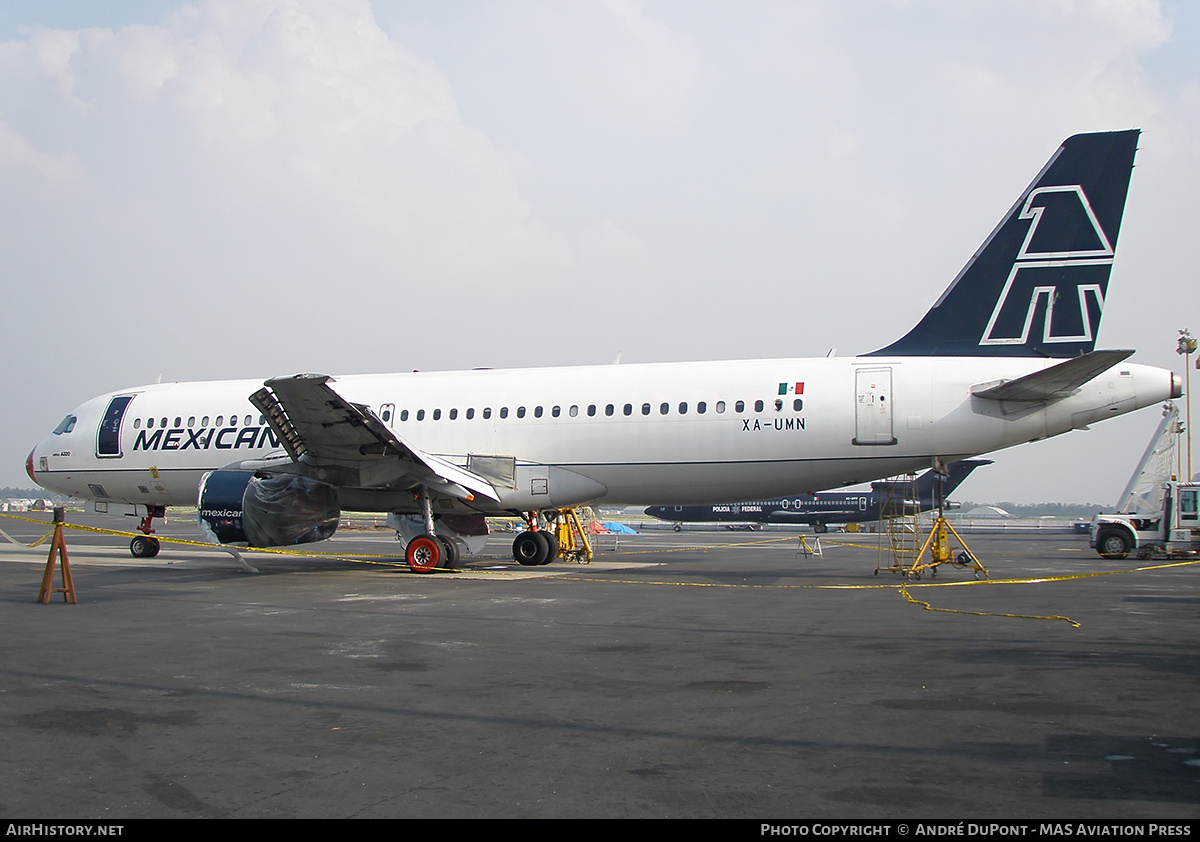Aircraft Photo of XA-UMN | Airbus A320-231 | Mexicana | AirHistory.net #271333