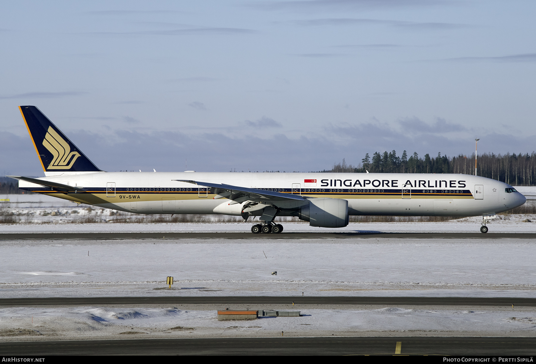 Aircraft Photo of 9V-SWA | Boeing 777-312/ER | Singapore Airlines | AirHistory.net #271349