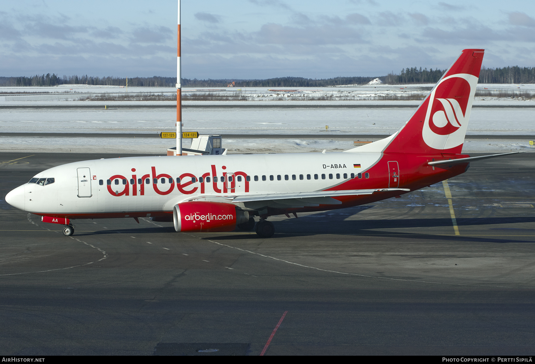 Aircraft Photo of D-ABAA | Boeing 737-76Q | Air Berlin | AirHistory.net #271351