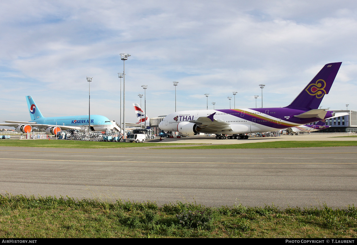 Aircraft Photo of F-WWSQ | Airbus A380-841 | Thai Airways International | AirHistory.net #271363