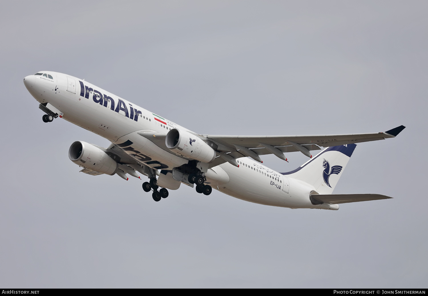 Aircraft Photo of EP-IJA | Airbus A330-243 | Iran Air | AirHistory.net #271381