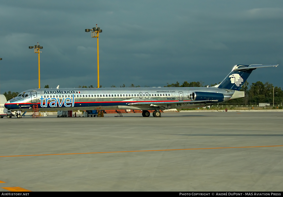 Aircraft Photo of N583MD | McDonnell Douglas MD-83 (DC-9-83) | AeroMéxico Travel | AirHistory.net #271386
