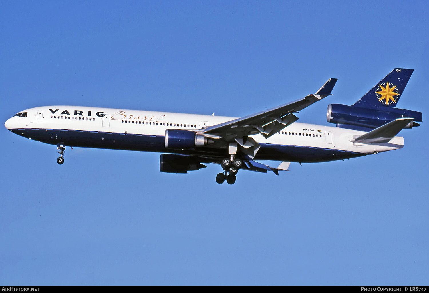Aircraft Photo of PP-VQH | McDonnell Douglas MD-11 | Varig | AirHistory.net #271399