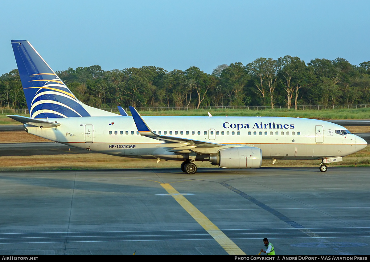 Aircraft Photo of HP-1531CMP | Boeing 737-7V3 | Copa Airlines | AirHistory.net #271413