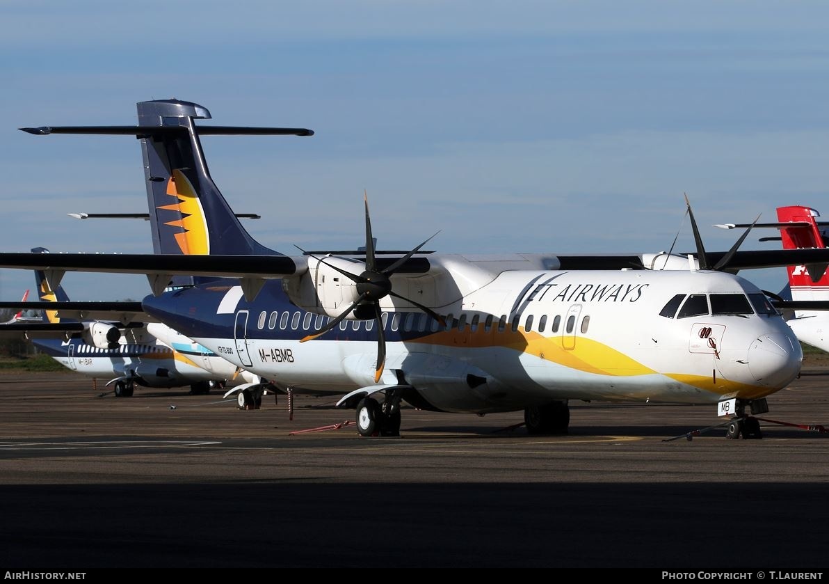 Aircraft Photo of M-ABMB | ATR ATR-72-500 (ATR-72-212A) | Jet Airways | AirHistory.net #271424