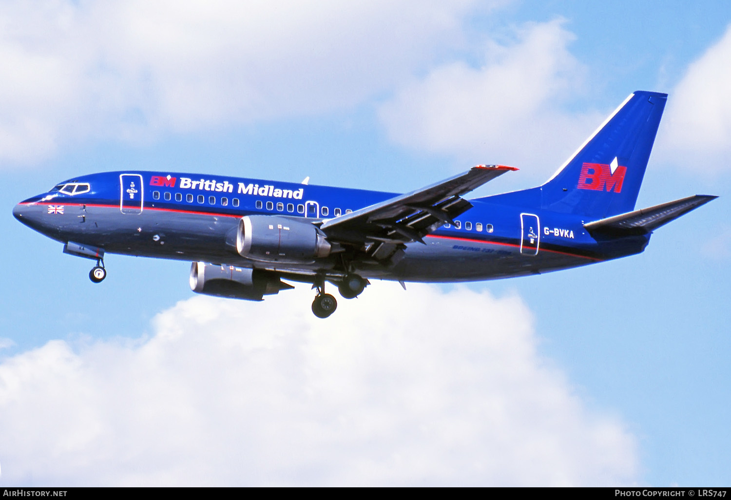 Aircraft Photo of G-BVKA | Boeing 737-59D | British Midland Airways - BMA | AirHistory.net #271426