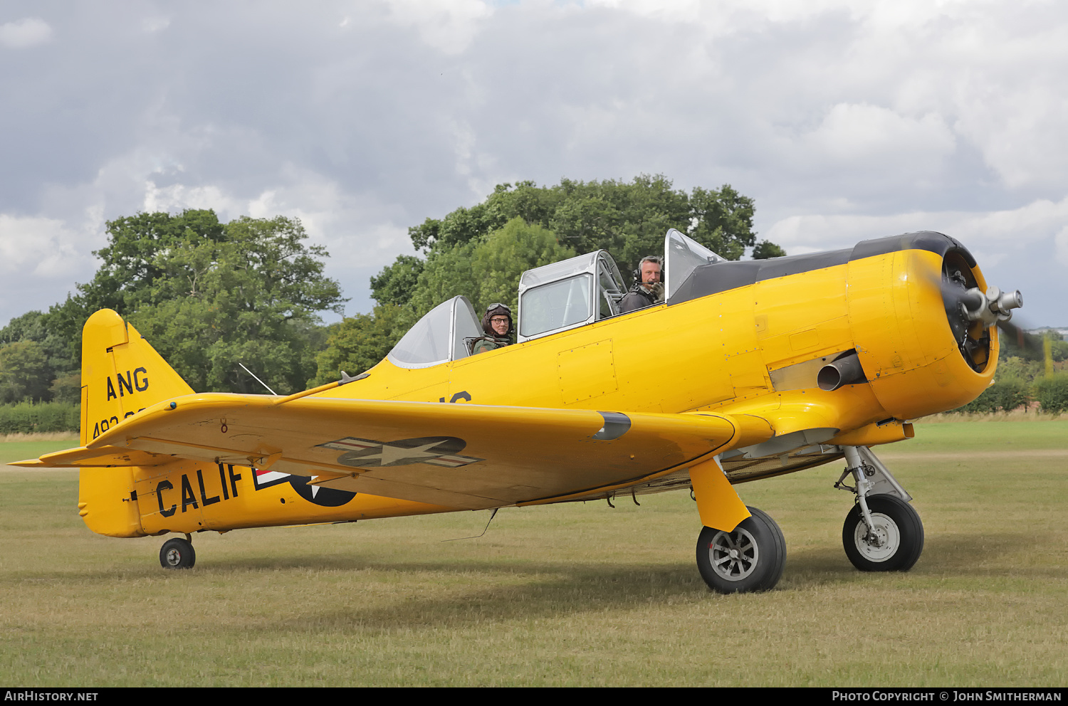 Aircraft Photo of G-DDMV / 493209 | North American T-6G Texan | USA - Air Force | AirHistory.net #271436