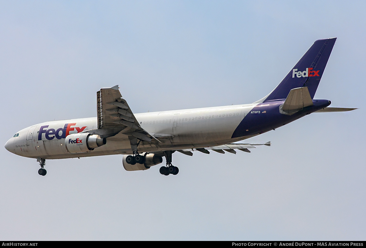 Aircraft Photo of N718FD | Airbus A300B4-622(F) | Fedex - Federal Express | AirHistory.net #271439