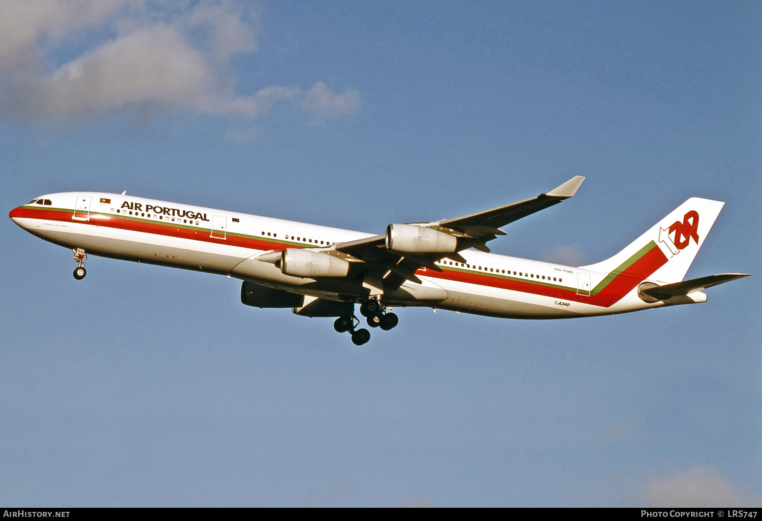 Aircraft Photo of CS-TOD | Airbus A340-312 | TAP Air Portugal | AirHistory.net #271446