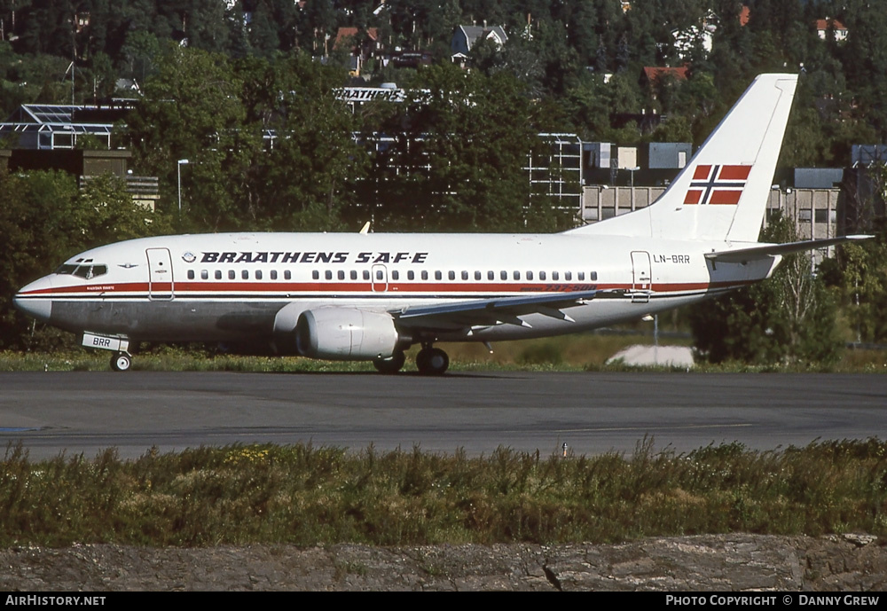 Aircraft Photo of LN-BRR | Boeing 737-505 | Braathens SAFE | AirHistory.net #271449