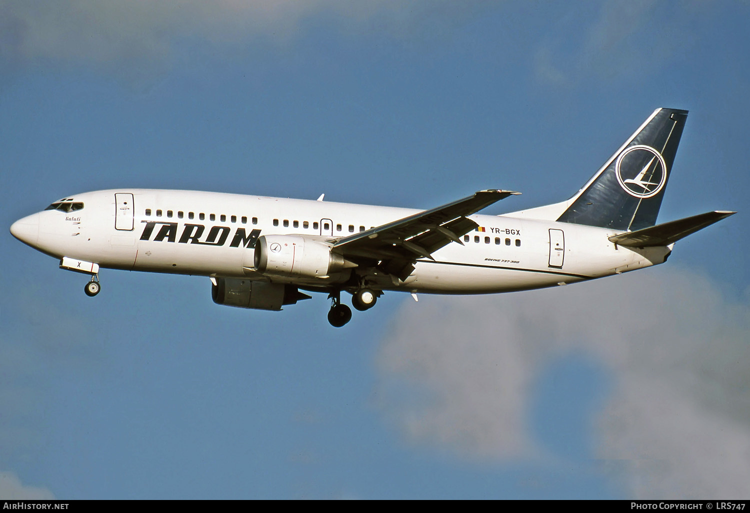 Aircraft Photo of YR-BGX | Boeing 737-36Q | TAROM - Transporturile Aeriene Române | AirHistory.net #271465