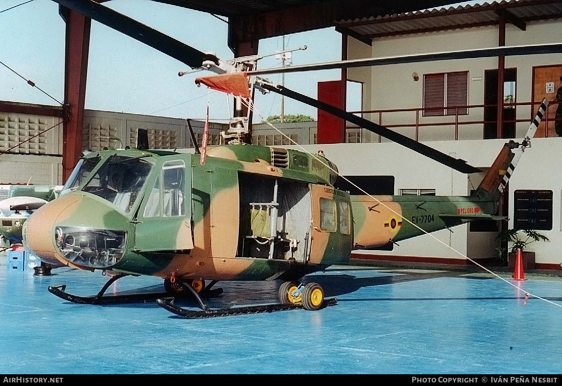Aircraft Photo of EV-7704 | Bell UH-1H-II Iroquois | Venezuela - Army | AirHistory.net #271483