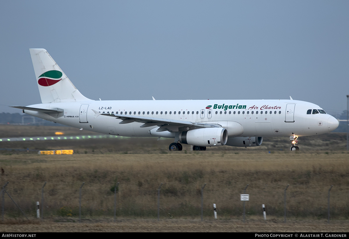 Aircraft Photo of LZ-LAD | Airbus A320-231 | Bulgarian Air Charter | AirHistory.net #271505