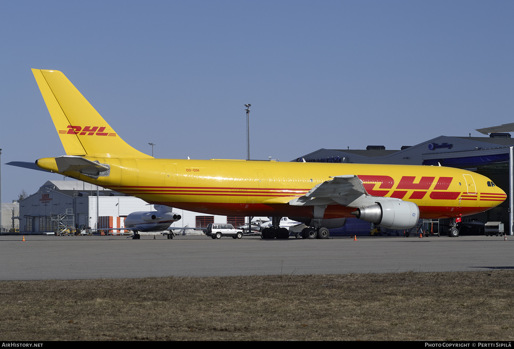 Aircraft Photo of OO-DIH | Airbus A300B4-103(F) | DHL International | AirHistory.net #271508