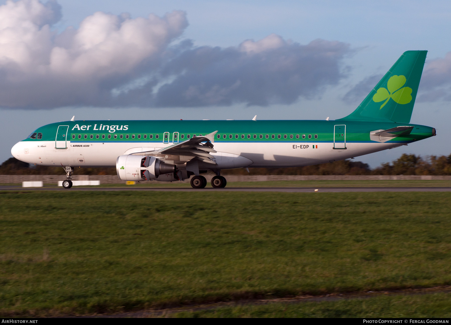 Aircraft Photo of EI-EDP | Airbus A320-214 | Aer Lingus | AirHistory.net #271511