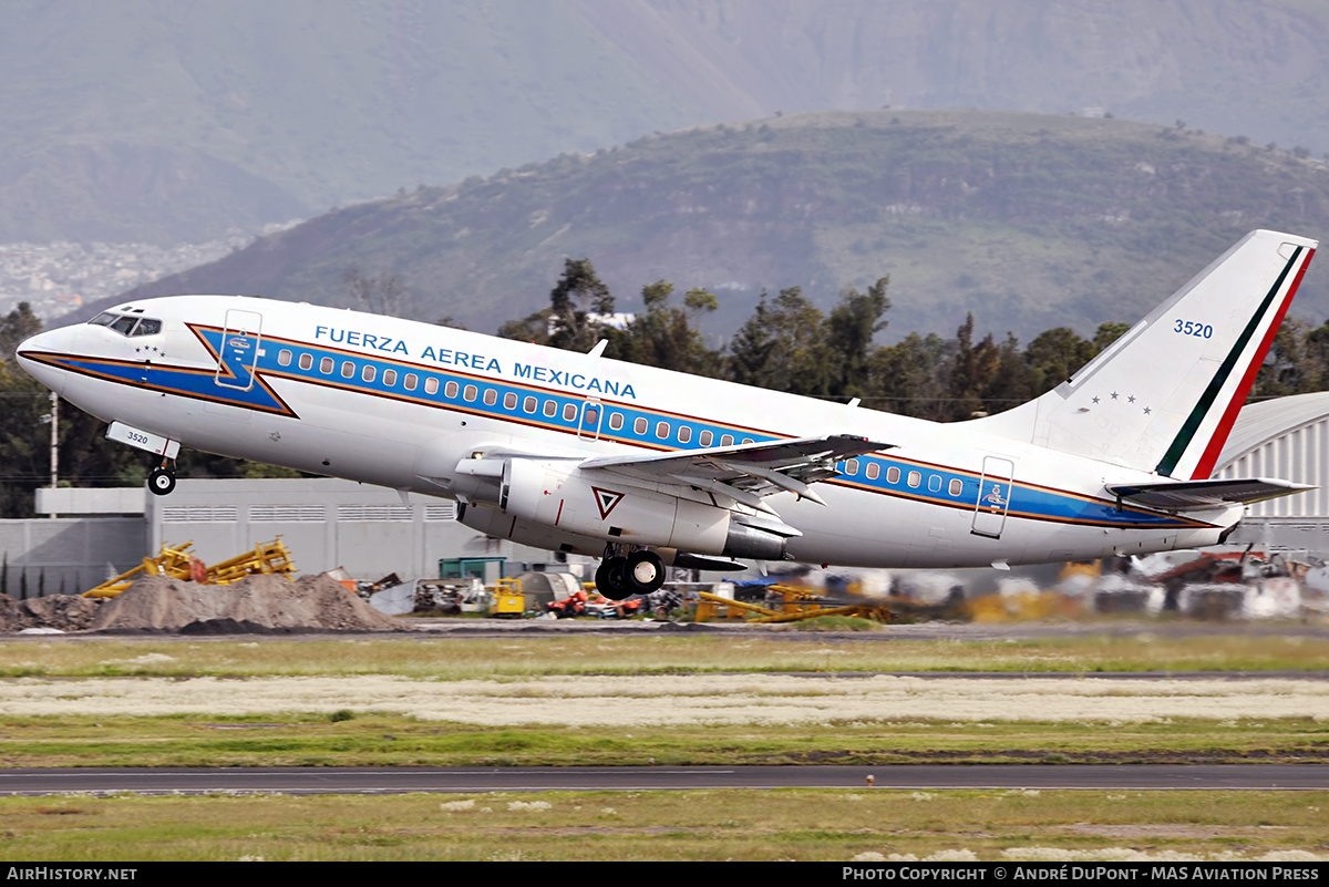 Aircraft Photo of 3520 | Boeing 737-2B7/Adv | Mexico - Air Force | AirHistory.net #271516