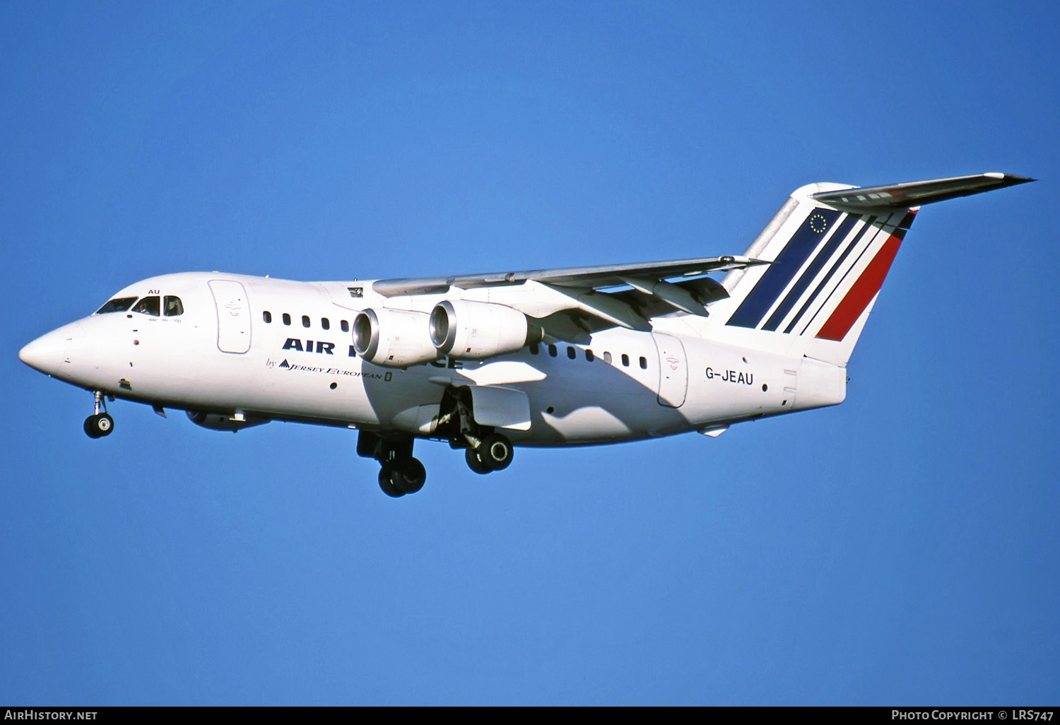 Aircraft Photo of G-JEAU | British Aerospace BAe-146-100 | Air France | AirHistory.net #271525