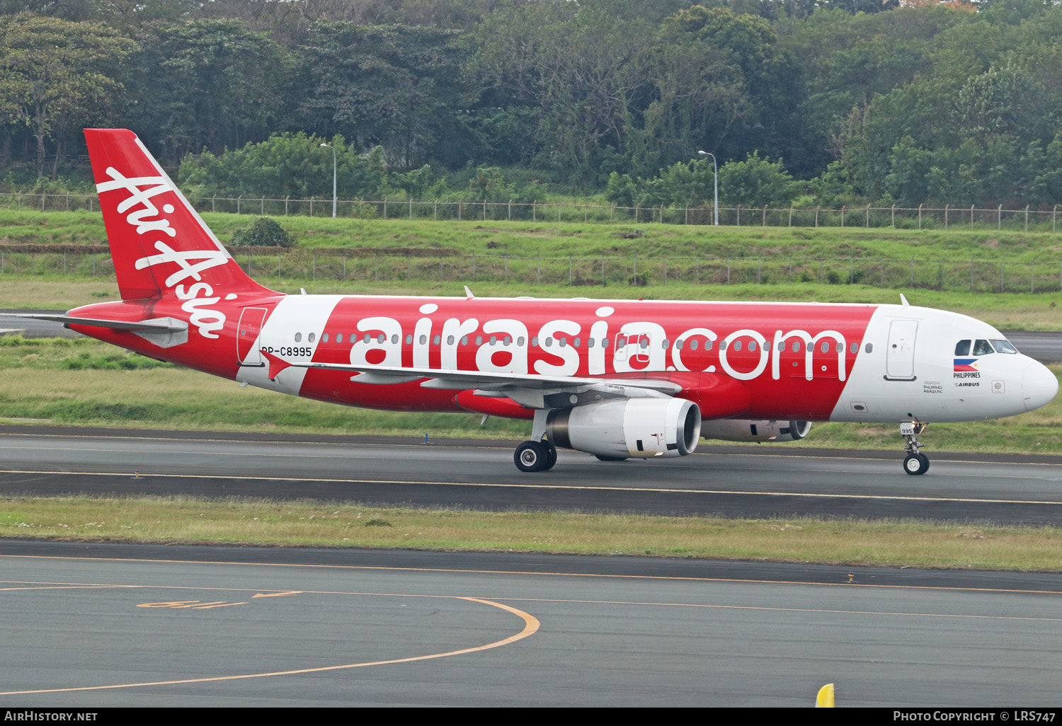 Aircraft Photo of RP-C8995 | Airbus A320-232 | AirAsia | AirHistory.net #271545