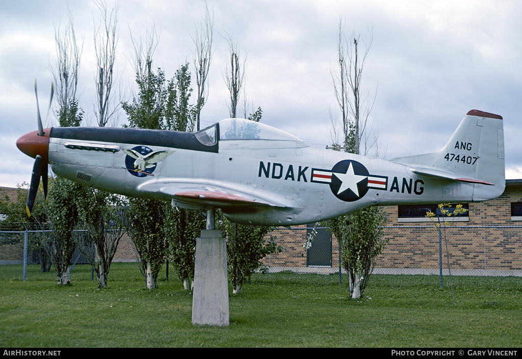 Aircraft Photo of 44-74407 / 474407 | North American P-51D Mustang | USA - Air Force | AirHistory.net #271549