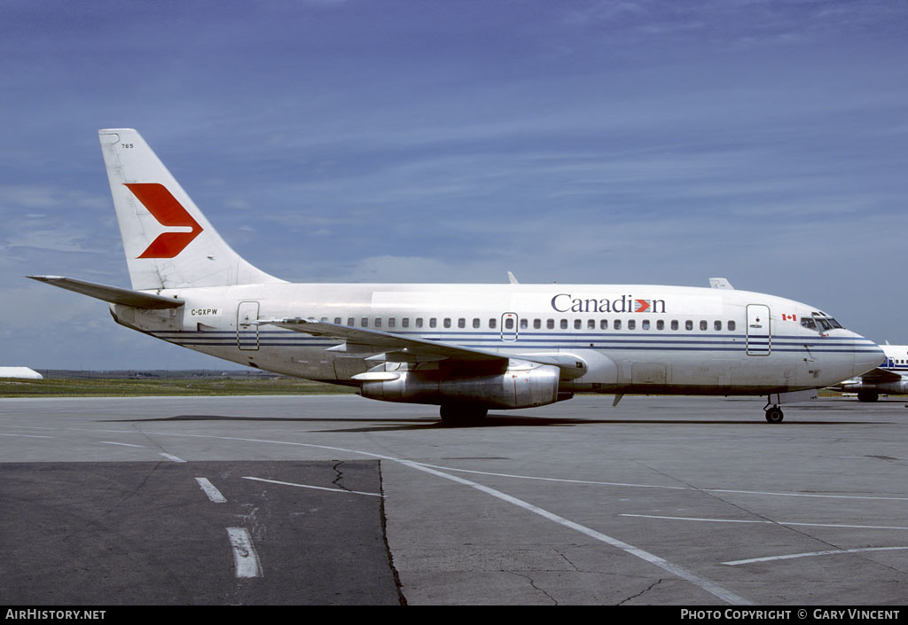 Aircraft Photo of C-GXPW | Boeing 737-212/Adv | Canadian Airlines | AirHistory.net #271570