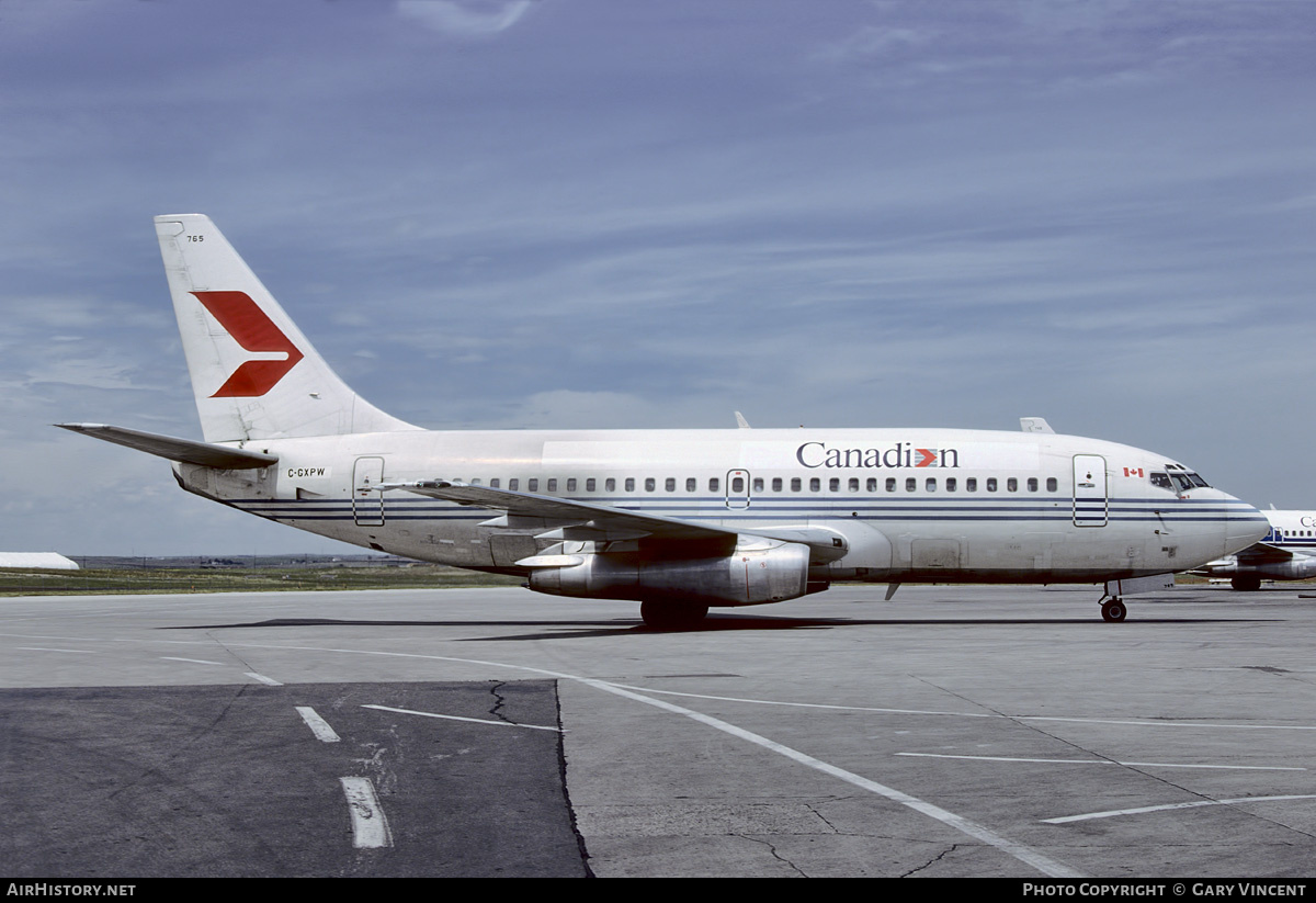 Aircraft Photo of C-GXPW | Boeing 737-212/Adv | Canadian Airlines | AirHistory.net #271570