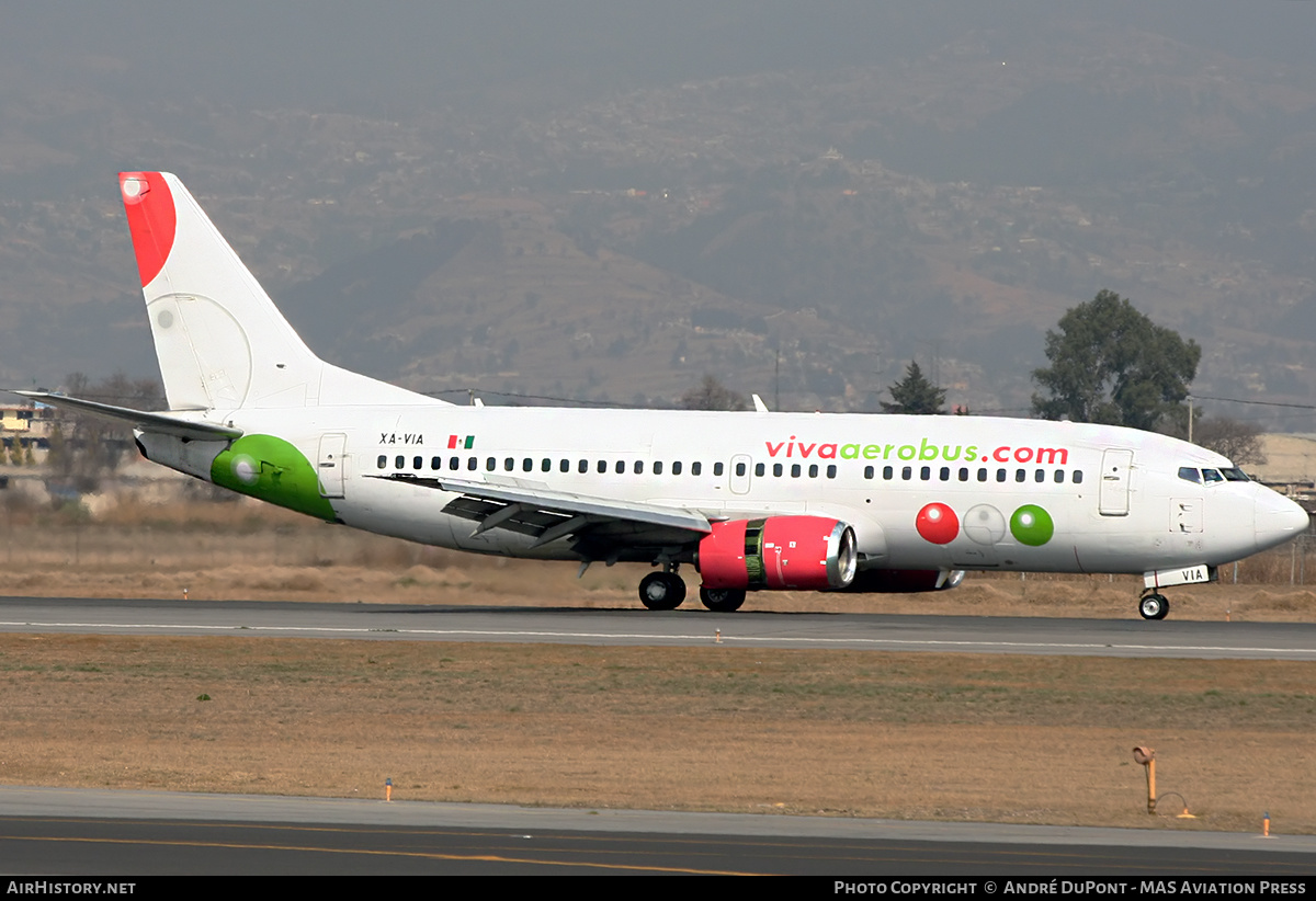 Aircraft Photo of XA-VIA | Boeing 737-3B7 | Viva Aerobús | AirHistory.net #271600