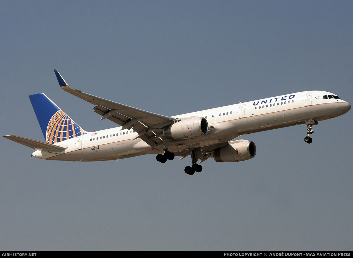 Aircraft Photo of N13113 | Boeing 757-224 | United Airlines | AirHistory.net #271605