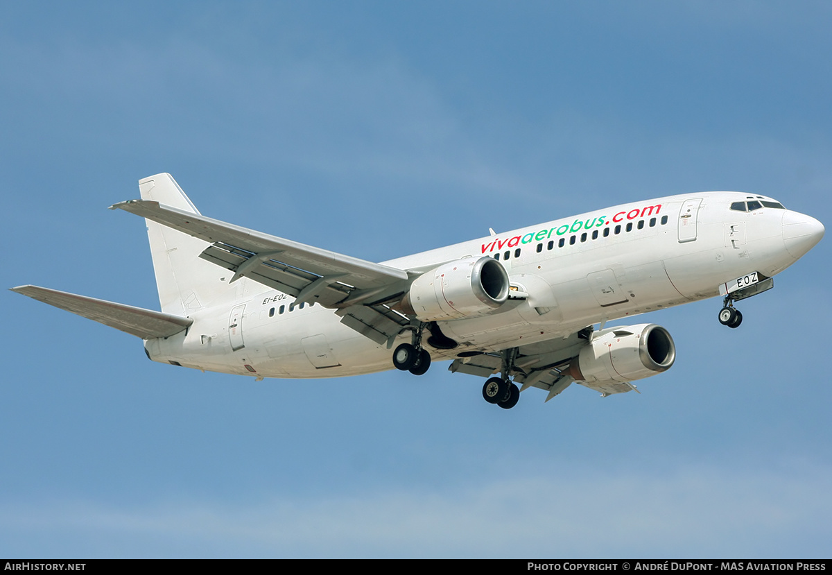 Aircraft Photo of EI-EOZ | Boeing 737-3Q8 | Viva Aerobús | AirHistory.net #271608