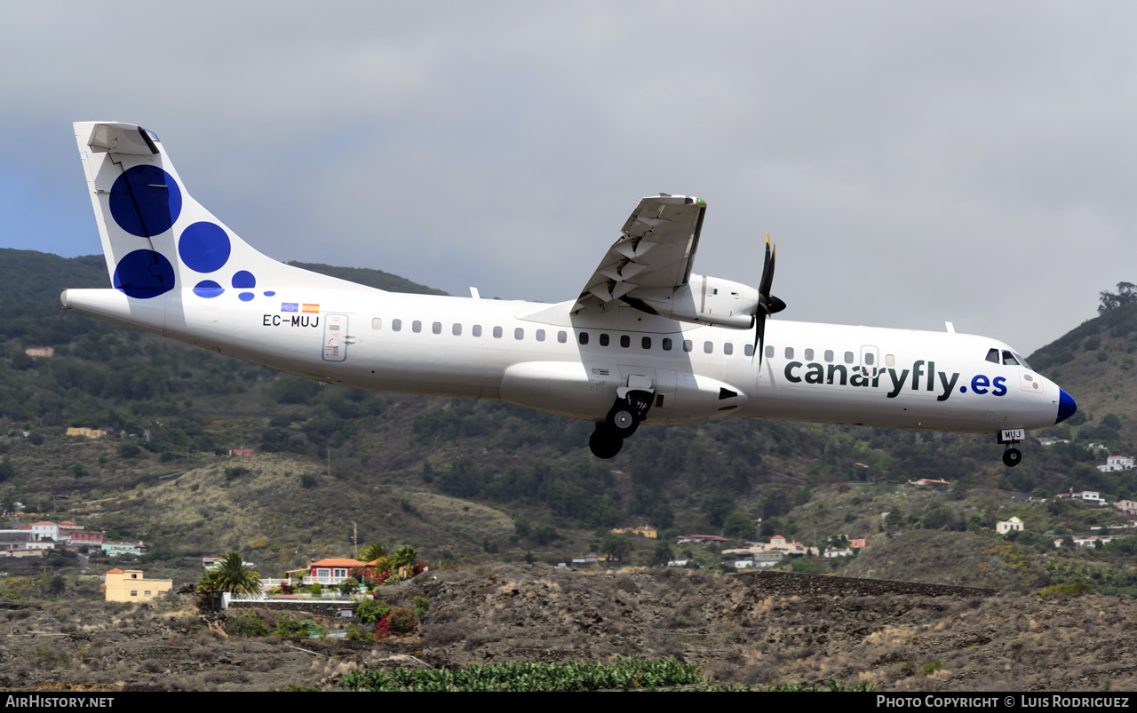 Aircraft Photo of EC-MUJ | ATR ATR-72-500 (ATR-72-212A) | Canaryfly | AirHistory.net #271610