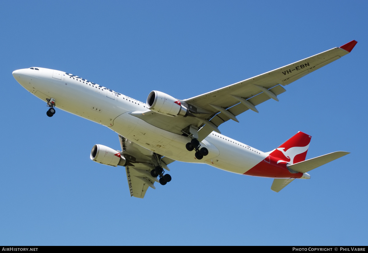 Aircraft Photo of VH-EBN | Airbus A330-202 | Qantas | AirHistory.net #271619