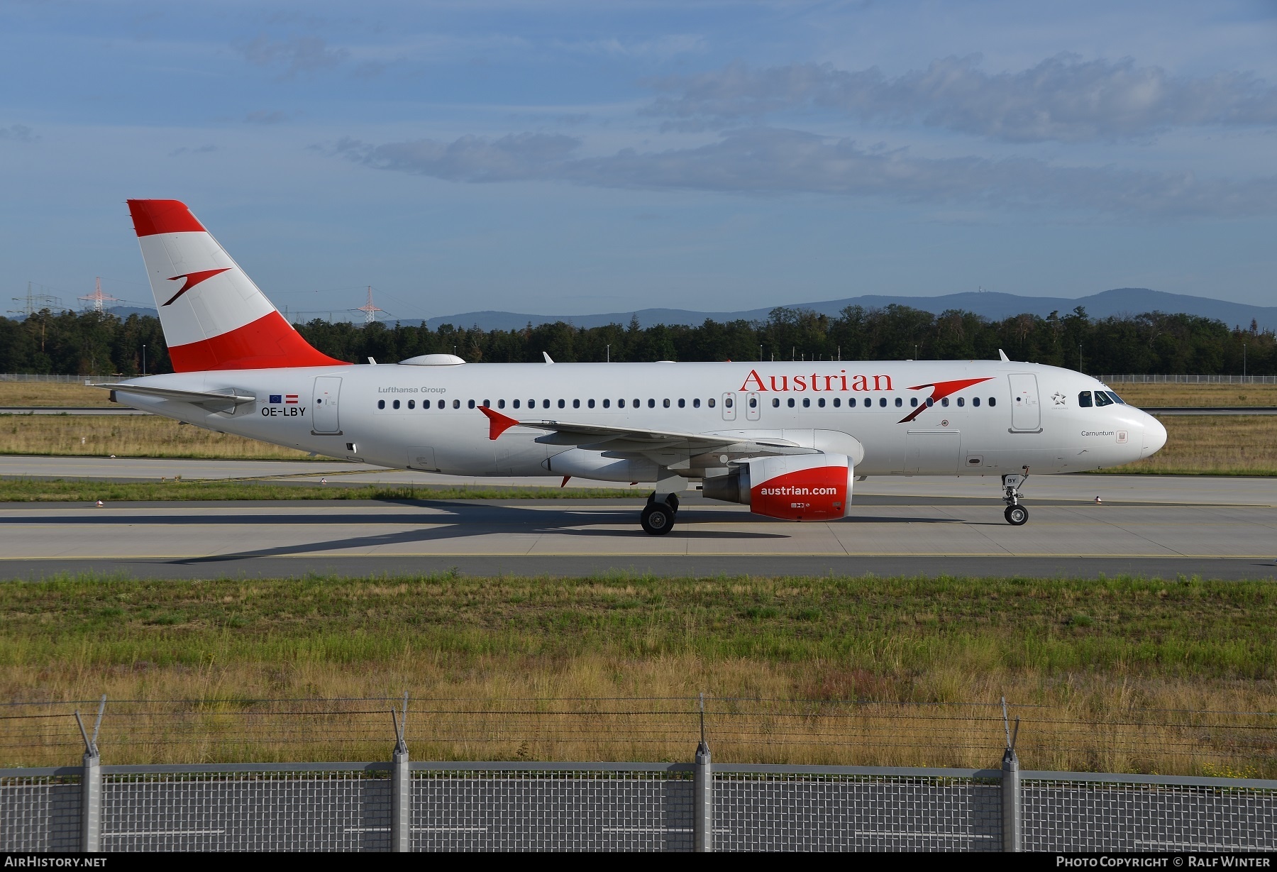 Aircraft Photo of OE-LBY | Airbus A320-214 | Austrian Airlines | AirHistory.net #271634