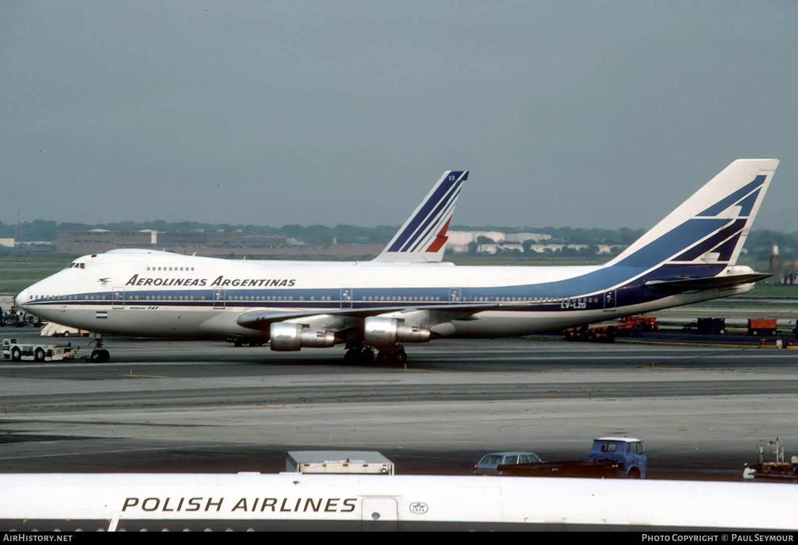 Aircraft Photo of LV-LZD | Boeing 747-287B | Aerolíneas Argentinas | AirHistory.net #271641