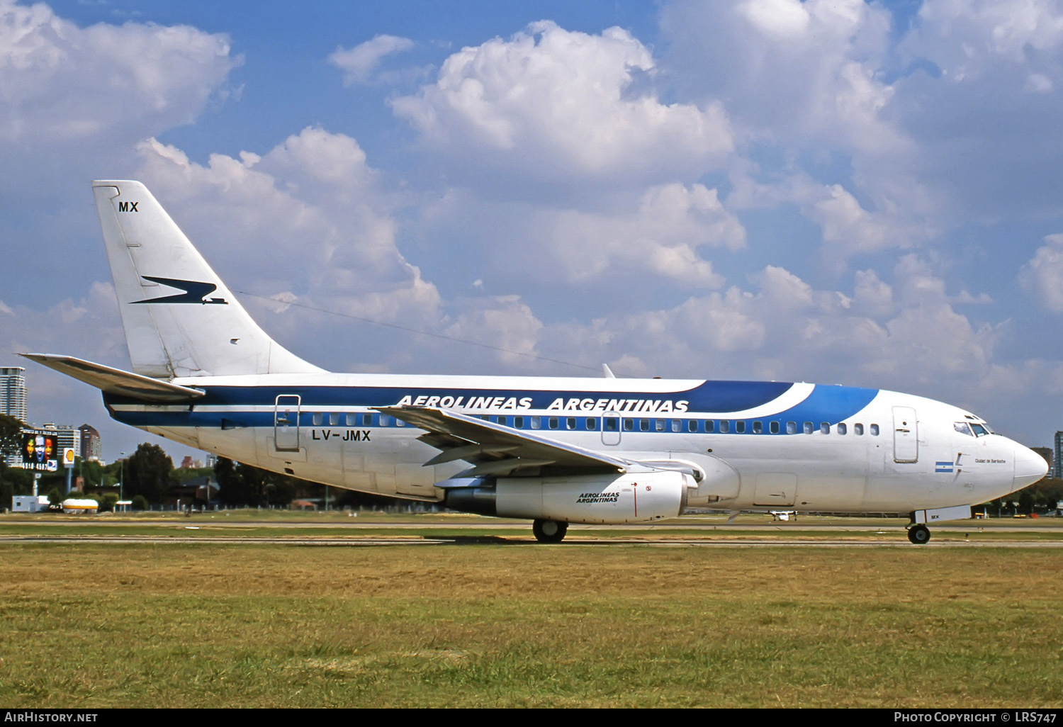 Aircraft Photo of LV-JMX | Boeing 737-287 | Aerolíneas Argentinas | AirHistory.net #271657
