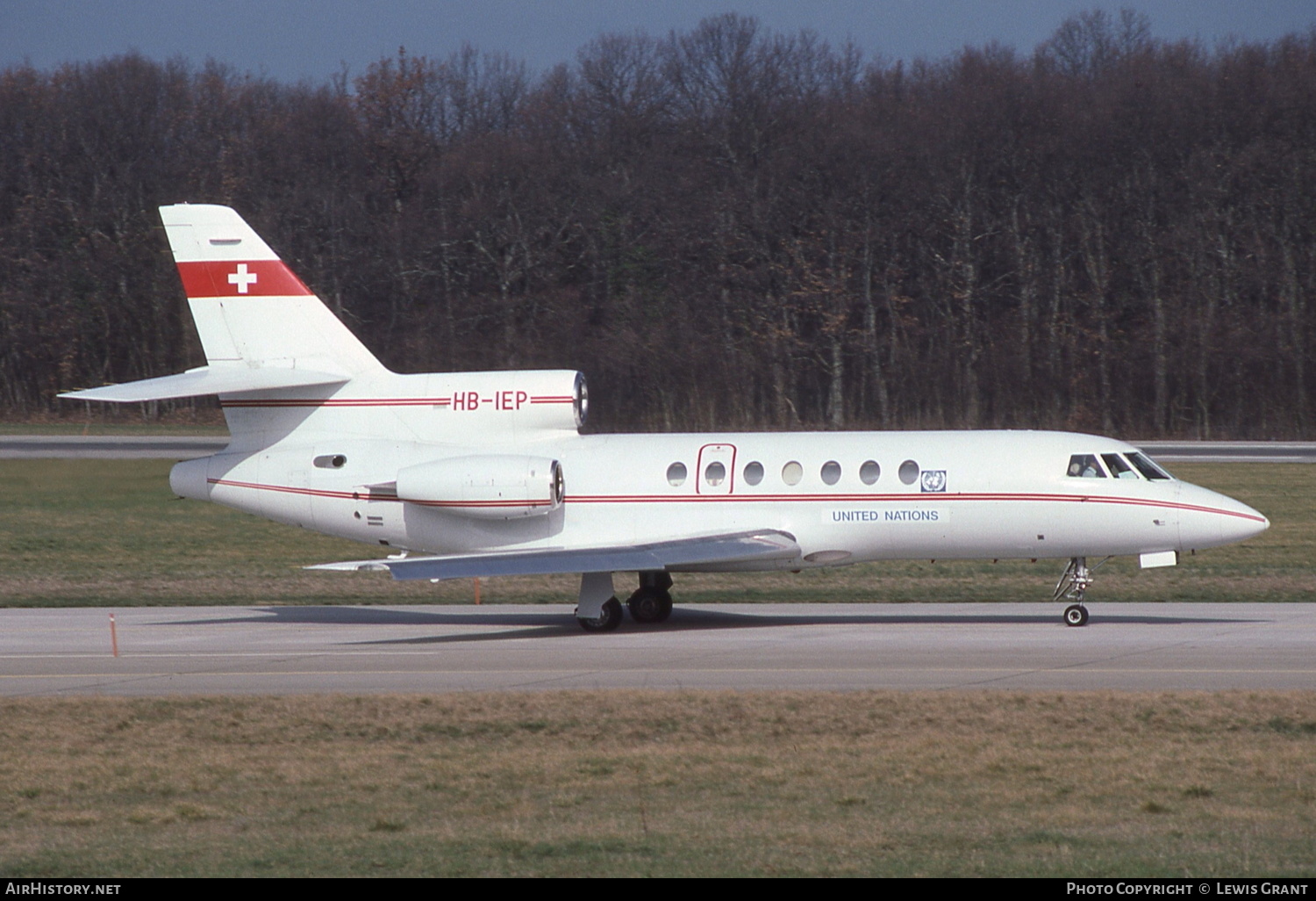Aircraft Photo of HB-IEP | Dassault Falcon 50 | United Nations | AirHistory.net #271664