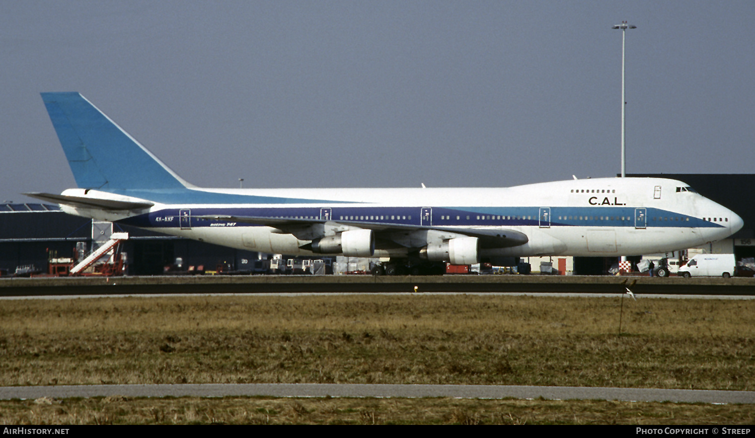Aircraft Photo of 4X-AXF | Boeing 747-258C | CAL Cargo Airlines - Cavei Avir Lemitanim | AirHistory.net #271685