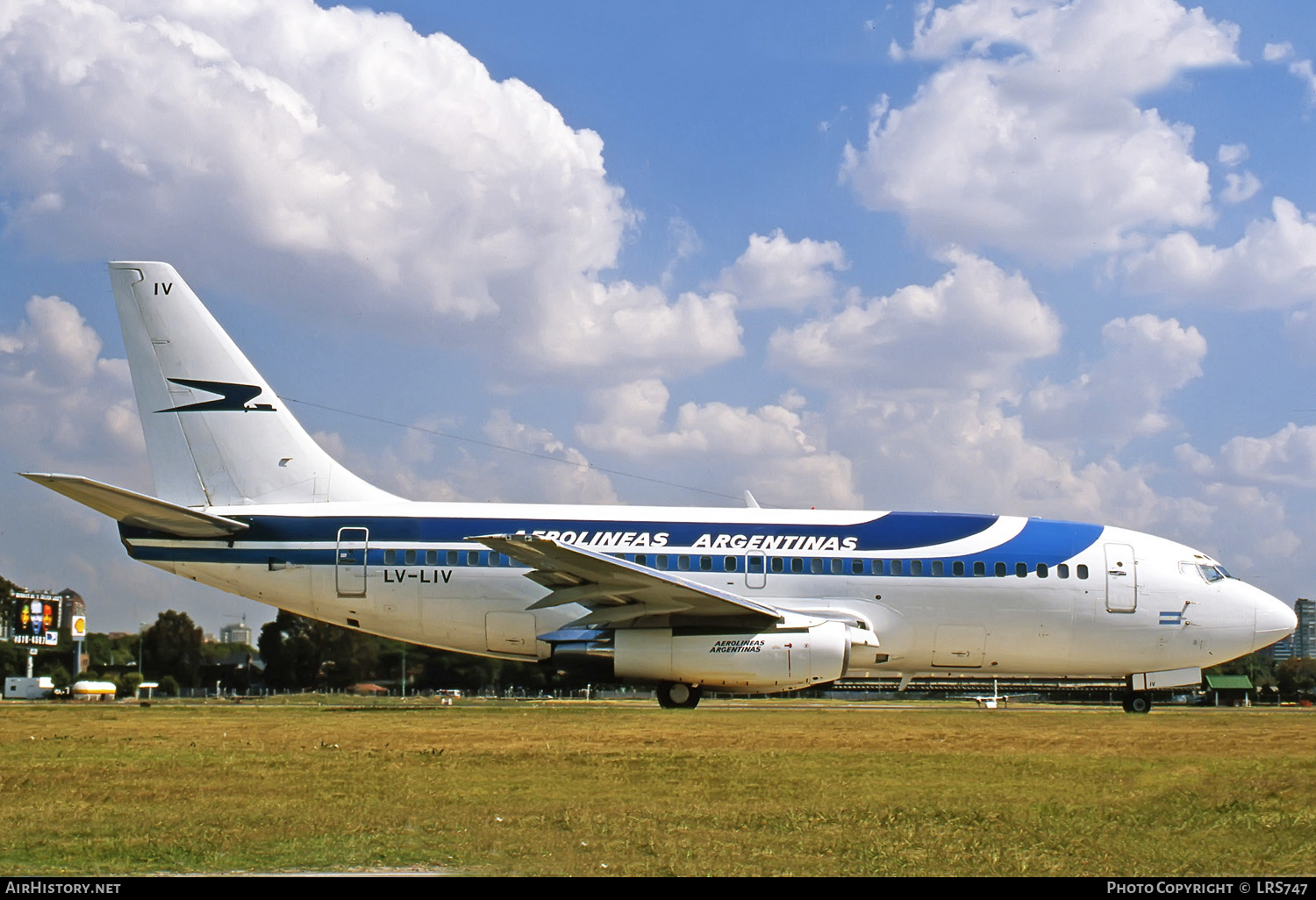 Aircraft Photo of LV-LIV | Boeing 737-287 | Aerolíneas Argentinas | AirHistory.net #271692