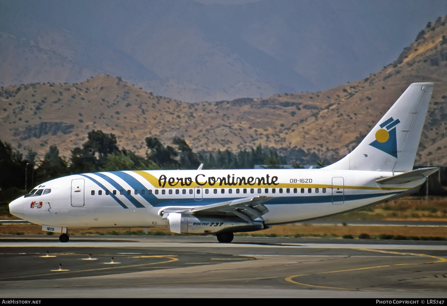Aircraft Photo of OB-1620 | Boeing 737-247 | Aero Continente | AirHistory.net #271696