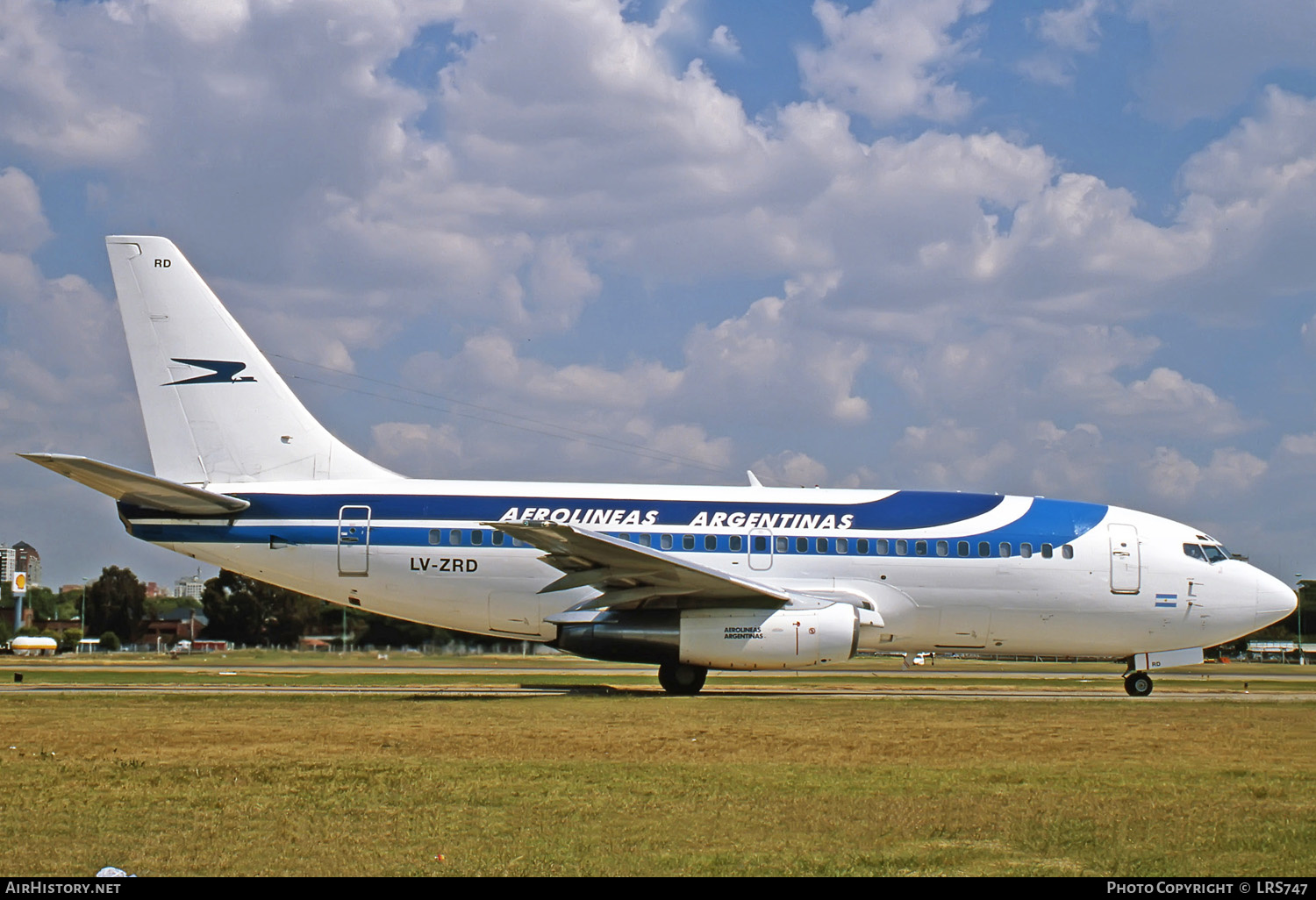 Aircraft Photo of LV-ZRD | Boeing 737-266/Adv | Aerolíneas Argentinas | AirHistory.net #271713