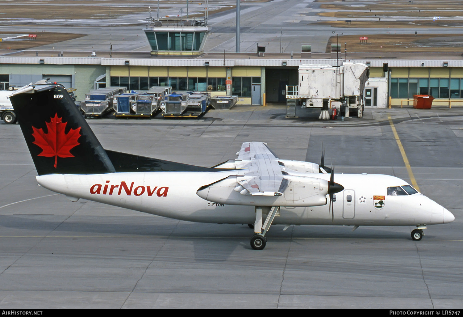 Aircraft Photo of C-FTON | De Havilland Canada DHC-8-102 Dash 8 | Air Nova | AirHistory.net #271714