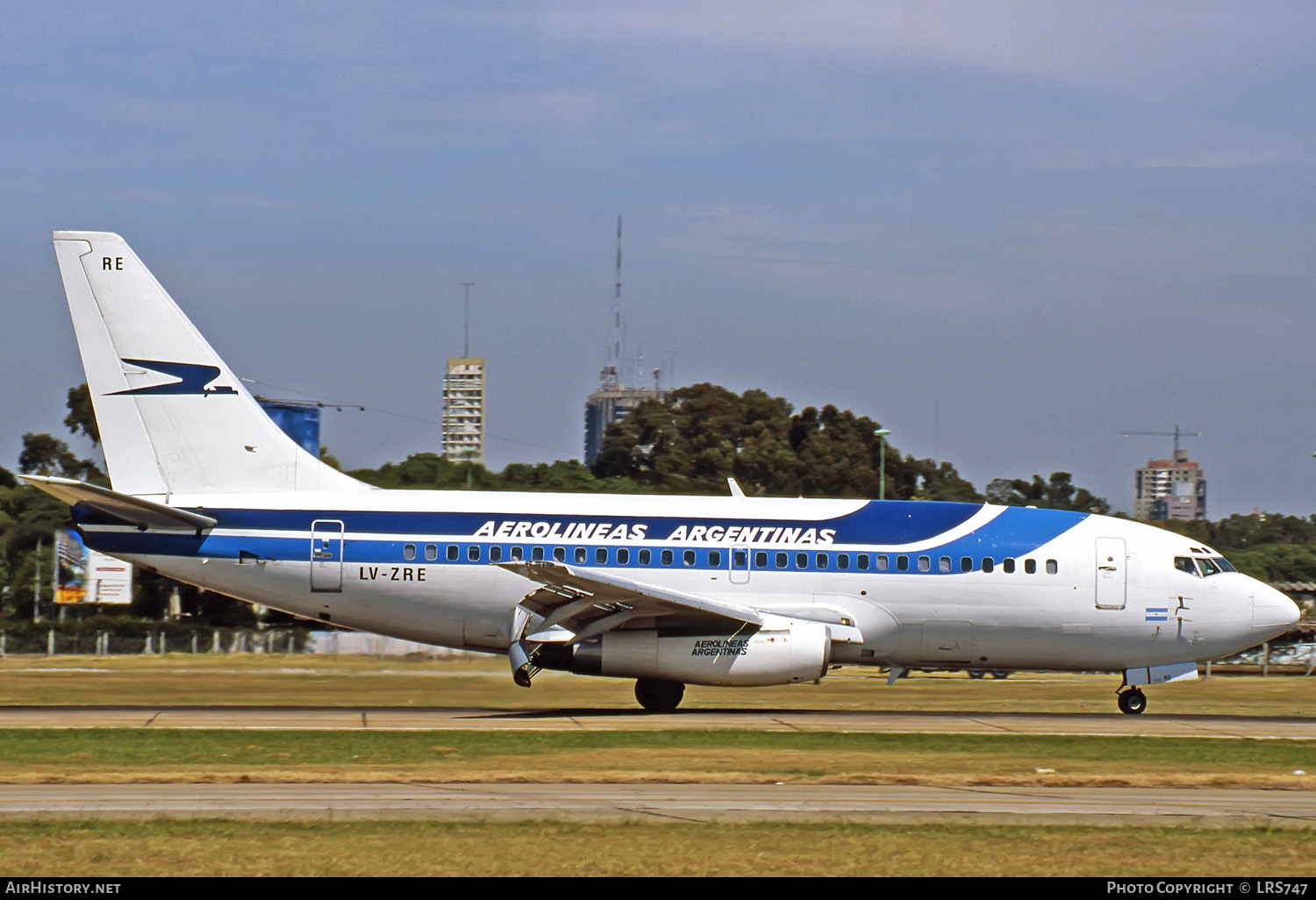 Aircraft Photo of LV-ZRE | Boeing 737-236/Adv | Aerolíneas Argentinas | AirHistory.net #271717