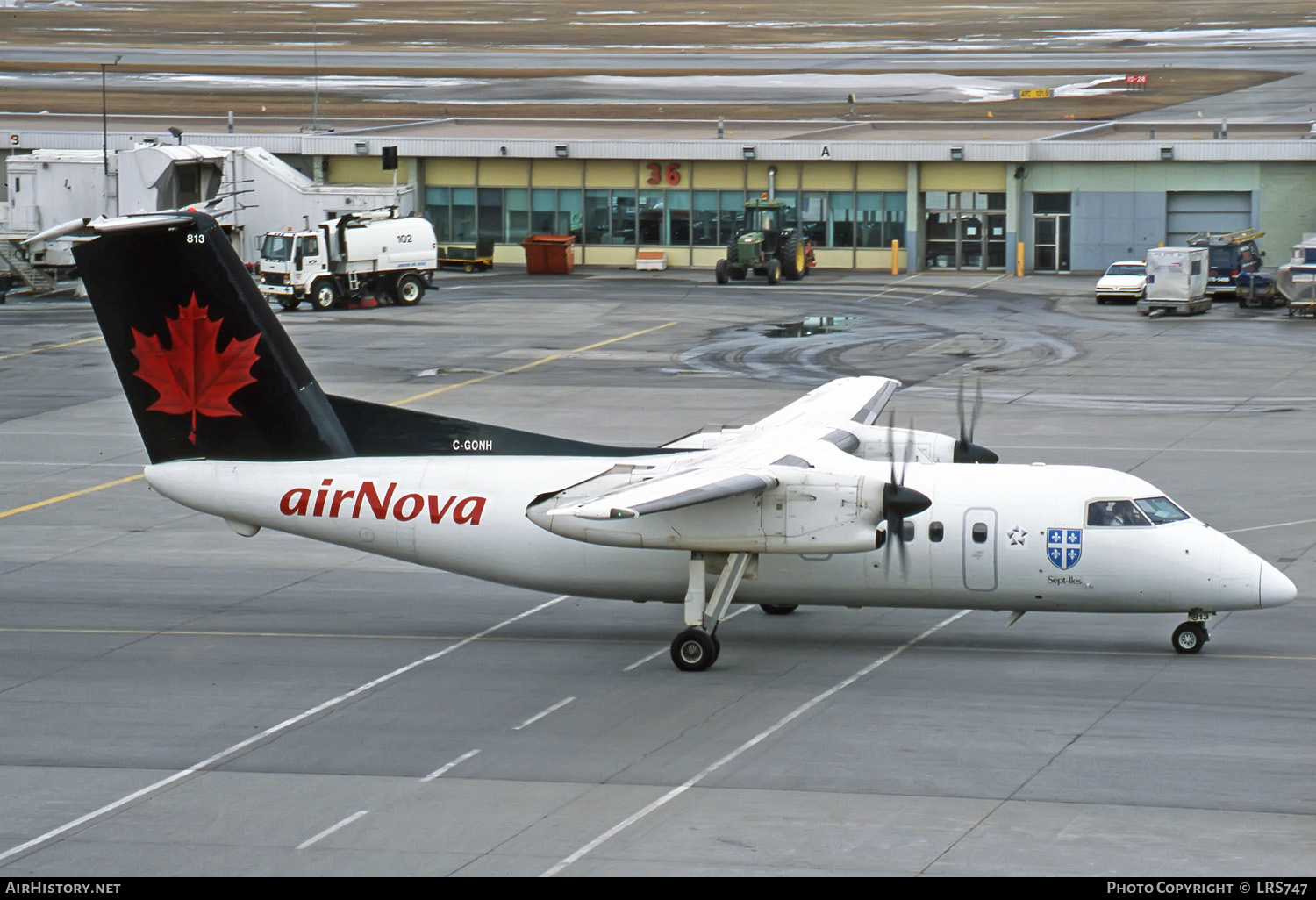 Aircraft Photo of C-GONH | De Havilland Canada DHC-8-102 Dash 8 | Air Nova | AirHistory.net #271720