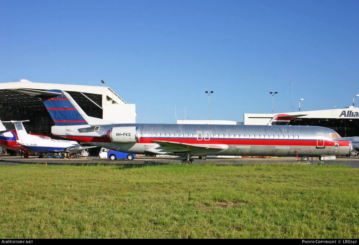 Aircraft Photo of VH-FKG | Fokker 100 (F28-0100) | Alliance Airlines | AirHistory.net #271737