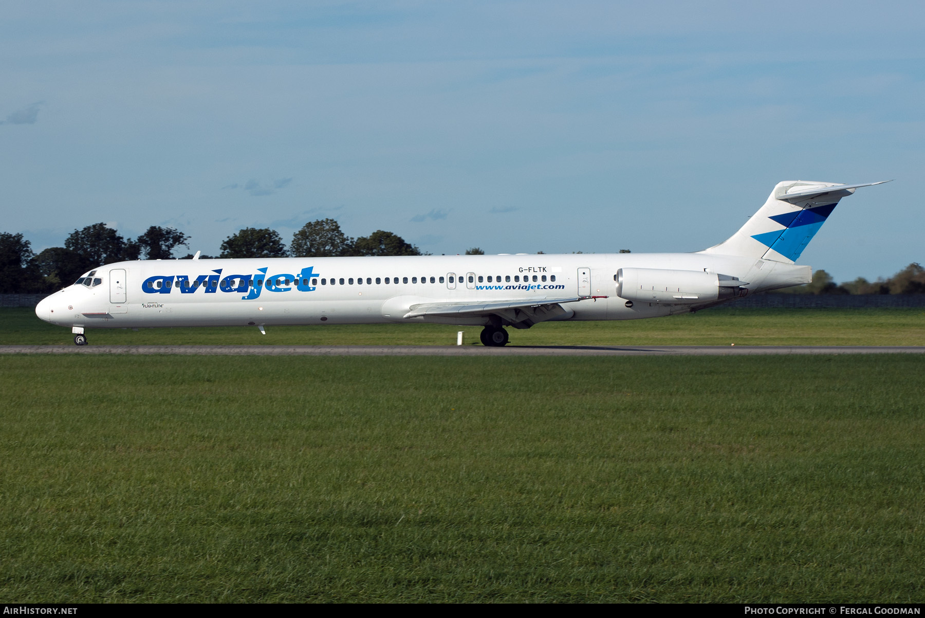 Aircraft Photo of G-FLTK | McDonnell Douglas MD-83 (DC-9-83) | Aviajet | AirHistory.net #271757