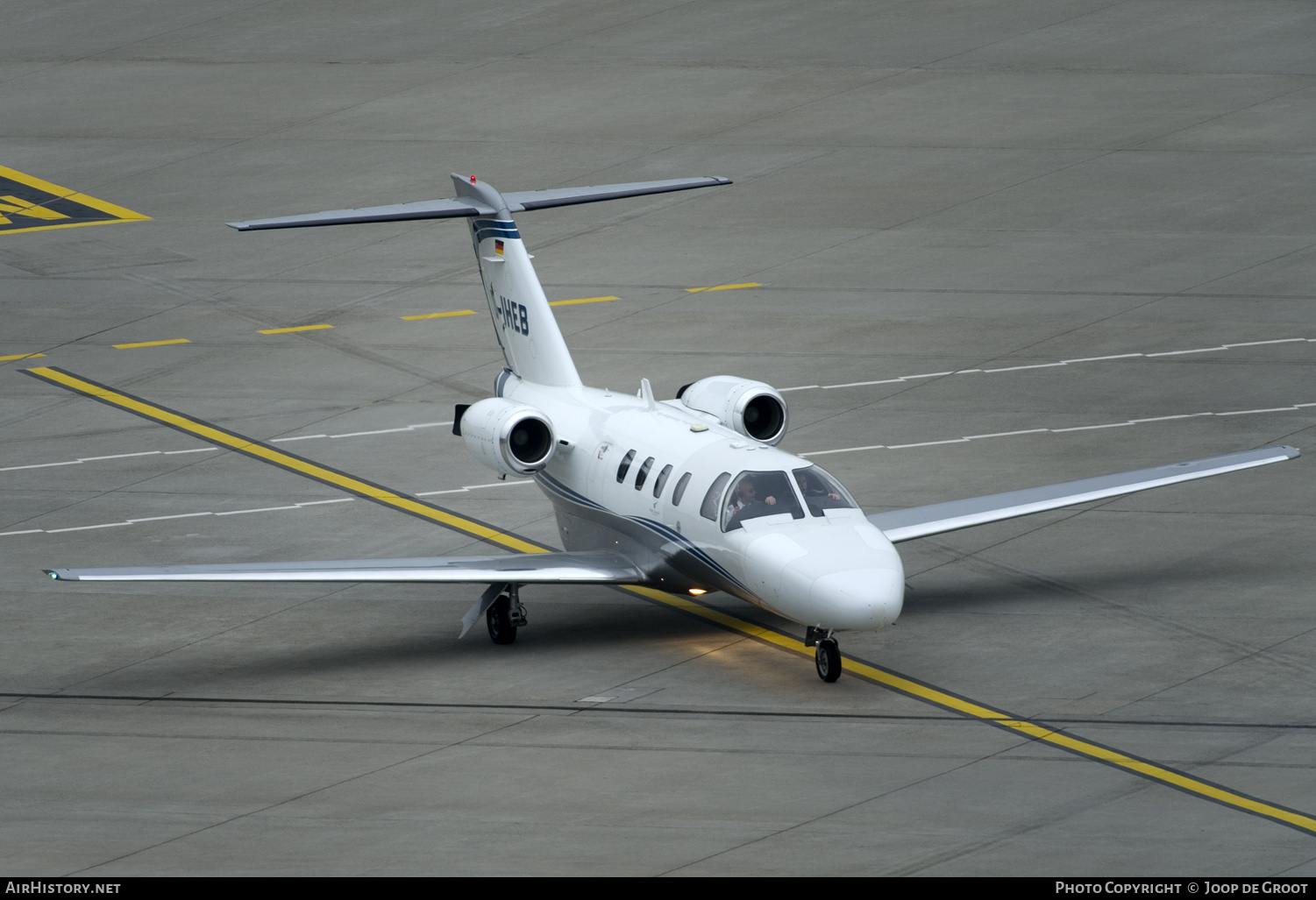 Aircraft Photo of D-IHEB | Cessna 525 CitationJet | AirHistory.net #271780