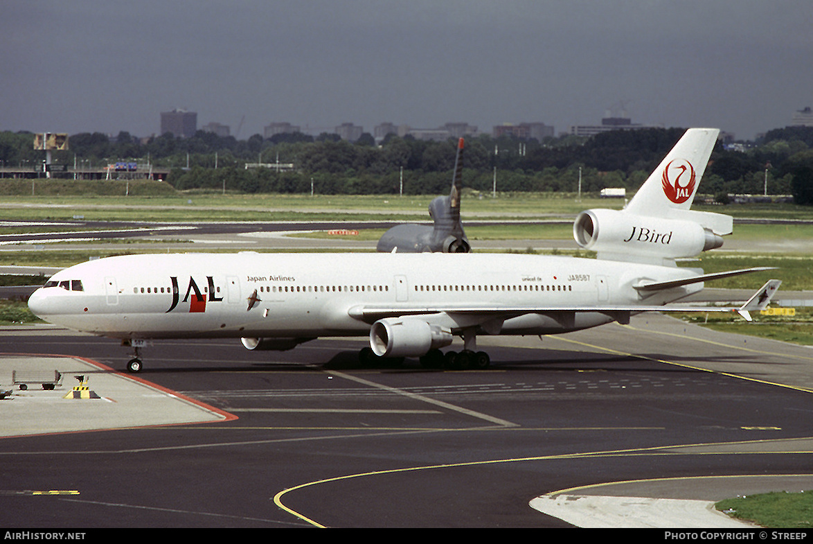 Aircraft Photo of JA8587 | McDonnell Douglas MD-11 | Japan Airlines - JAL | AirHistory.net #271787