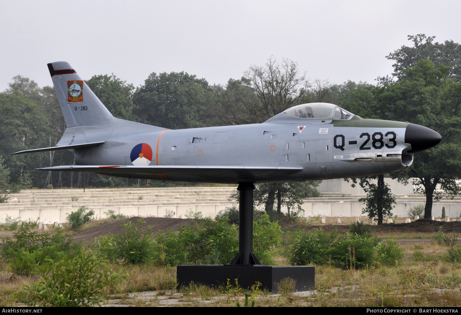 Aircraft Photo of Q-283 | North American F-86K Sabre | Netherlands - Air Force | AirHistory.net #271791