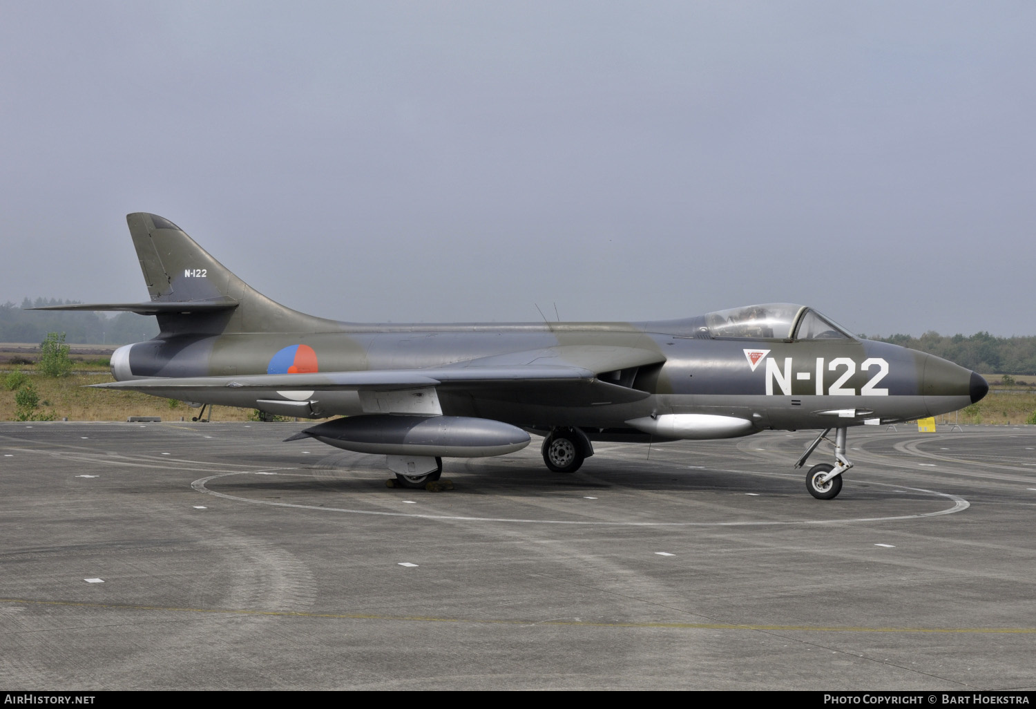 Aircraft Photo of N-122 | Hawker Hunter F4 | Netherlands - Air Force | AirHistory.net #271809