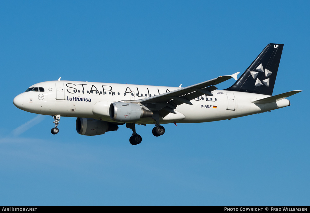 Aircraft Photo of D-AILF | Airbus A319-114 | Lufthansa | AirHistory.net #271810