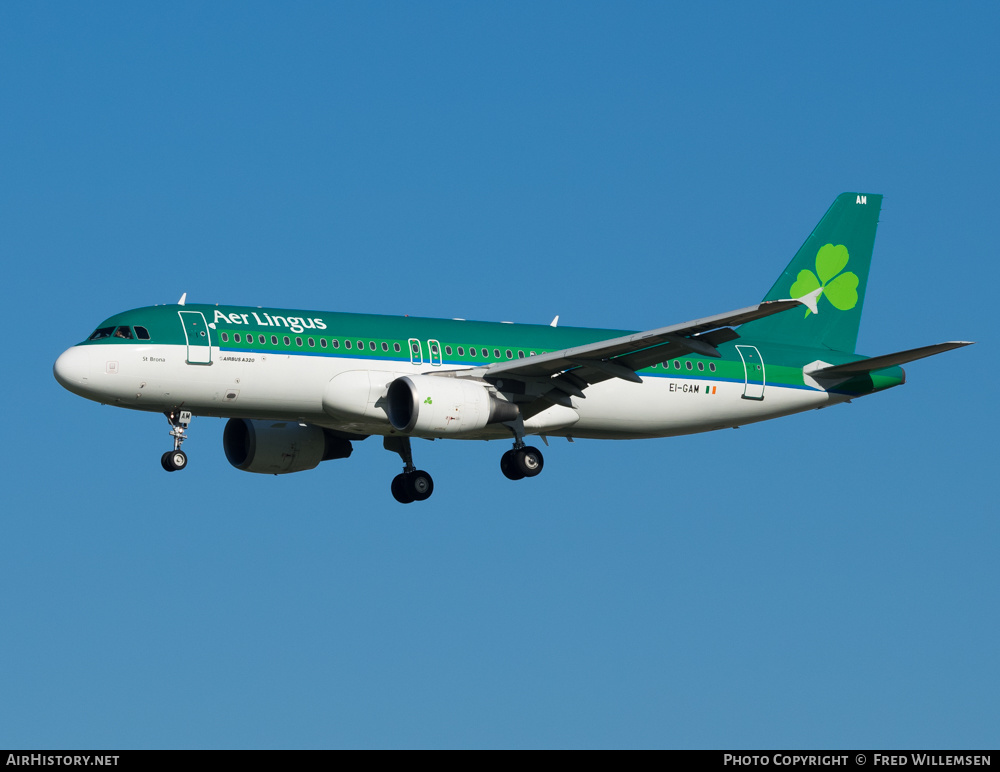 Aircraft Photo of EI-GAM | Airbus A320-214 | Aer Lingus | AirHistory.net #271811